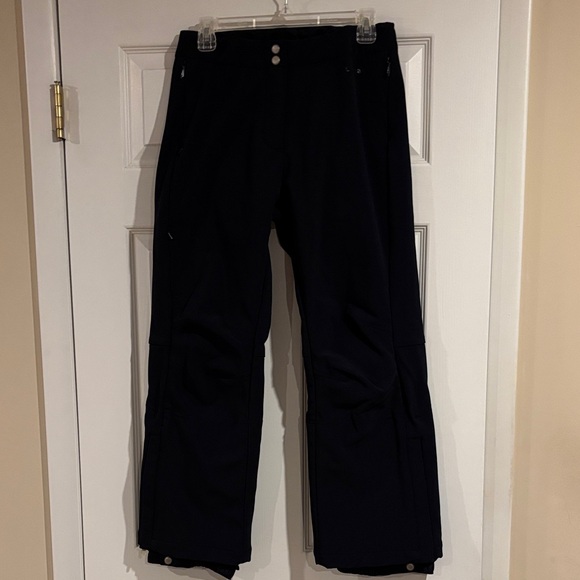 L.L. Bean Women's Black Insulated Snow/Ski Pants size Medium Petite - Picture 1 of 11